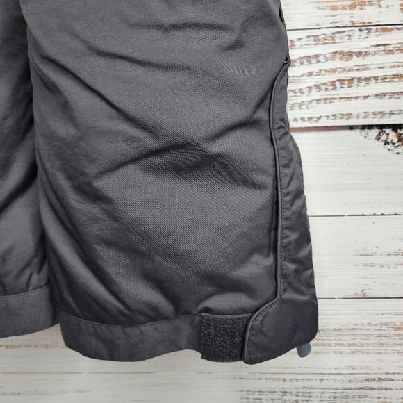 Black Dot Bib Snow Overalls Insulated Winter Black | Youth Small - Picture 8 of 14